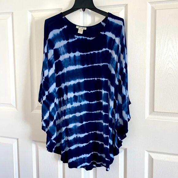 Cover Up Pullover Bell Flare Sleeve Top - Picture 1 of 6